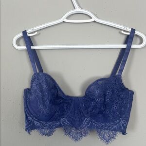 Victoria's Secret Midnight Lace Bralette 34DDD